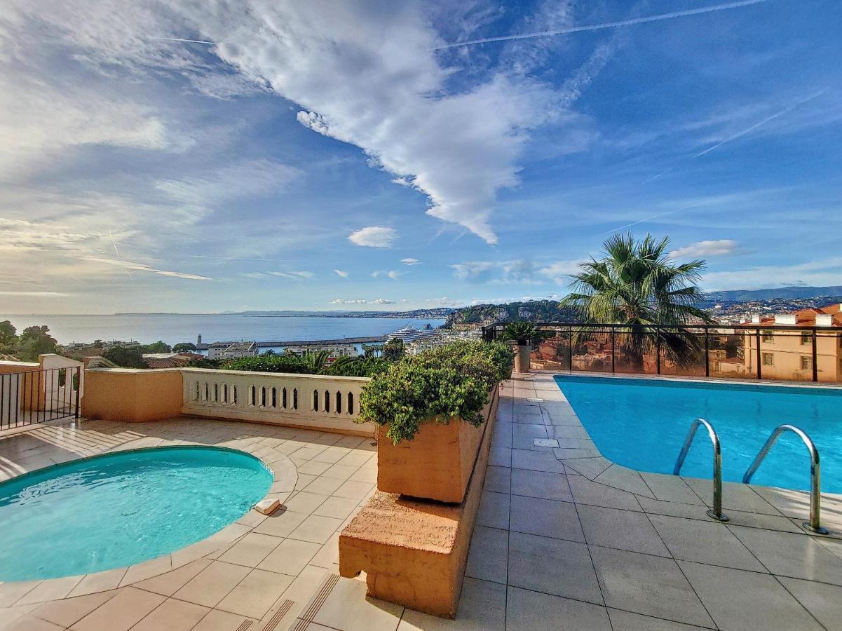 Nestor&jeeves - Hublot Terrasse - Sea View - Swimming Pool Nice